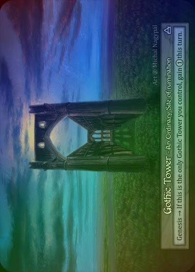 【FOIL】[Site] Gothic Tower [beta-Ordinary]